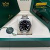 Đồng hồ Rolex Datejust 41 mặt đen cọc dạ quang 126334-0017