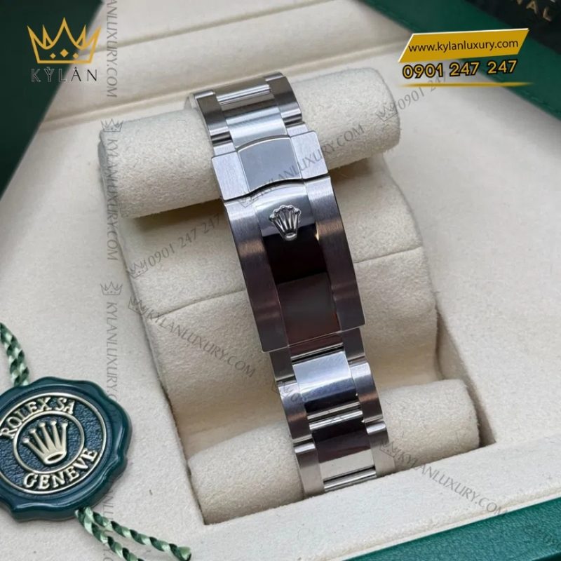 Đồng hồ Rolex Datejust 41 mặt trắng cọc La Mã 126334-0023