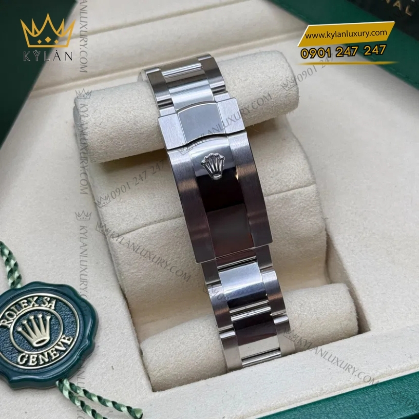 Kỳ Lân Luxury rolex datejust 41 126334 0023 trang la ma 6 Đồng hồ Rolex Datejust 41 mặt trắng cọc La Mã 126334-0023