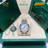 Đồng hồ Rolex Datejust 41 mặt trắng cọc La Mã 126334-0023