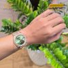 Đồng hồ Rolex Day Date 36 mặt Olive custom vành kim tròn