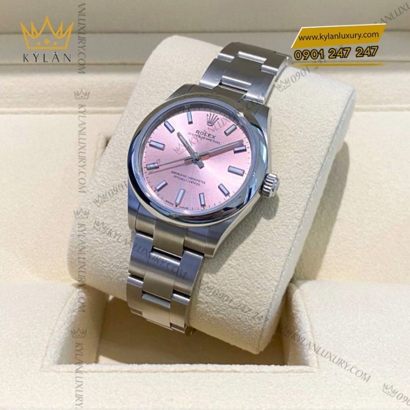 Đồng hồ Rolex Oyster Perpetual 31 mặt Candy Pink 277200-0009