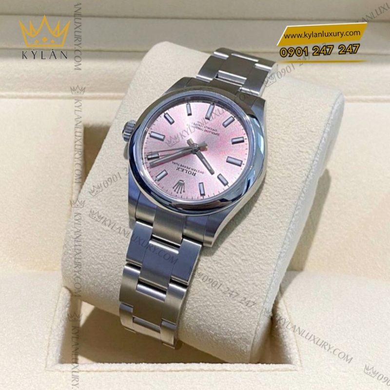 Đồng hồ Rolex Oyster Perpetual 31 mặt Candy Pink 277200-0009