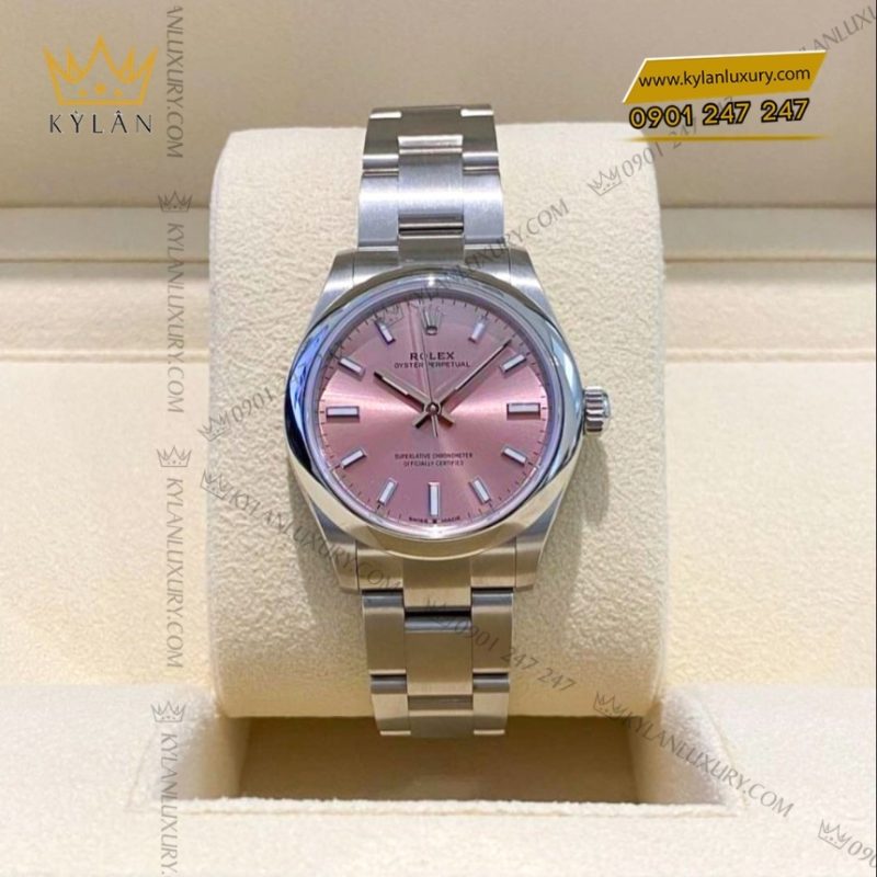 Đồng hồ Rolex Oyster Perpetual 31 mặt Candy Pink 277200-0009