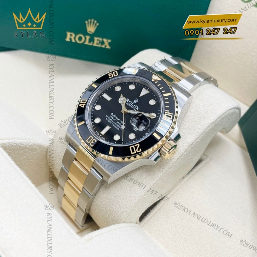 Kỳ Lân Luxury rolex submariner date 126613ln 0002 mat so den 9 Đồng hồ Rolex Submariner Date mặt số đen 126613LN-0002