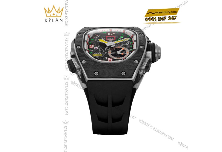 Richard Mille RM 62-01 với thiết kế vỏ tonneau carbon và titanium