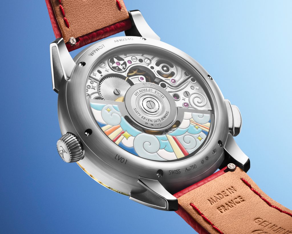 Kỳ Lân Luxury Dong ho Louis Vuitton Tambour Taiko Arty Automata3 Đồng hồ Louis Vuitton Tambour Taiko Arty Automata