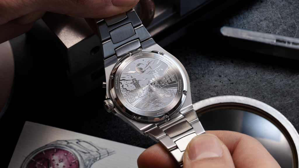 Kỳ Lân Luxury Venezianico Arsenale Calendario5 Đồng hồ Venezianico Arsenale Calendario