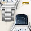 Đồng hồ Cartier Roadster thép 42mm CRWSRD0019