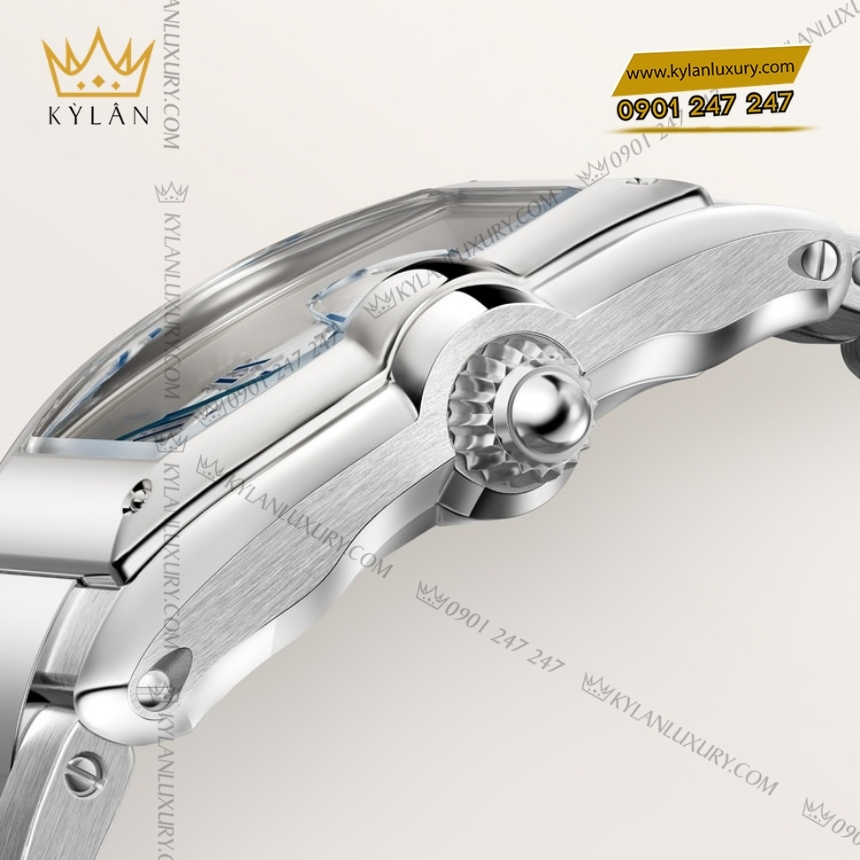 Kỳ Lân Luxury cartier roadster thep 42mm crwsrd0019 9 Đồng hồ Cartier Roadster thép 42mm CRWSRD0019