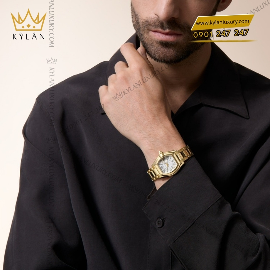 Kỳ Lân Luxury cartier roadster wgrd0011 vang vang 2 Đồng hồ Cartier Roadster vàng khối WGRD0011