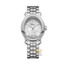 Đồng hồ Chopard Happy Sport thép mặt số bạc 278602-3002