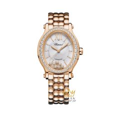 Đồng hồ Chopard Happy Sport vàng hồng vành kim 275362-5005