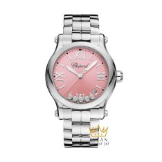 Đồng hồ Chopard Happy Sport mặt số hồng 278582-3009