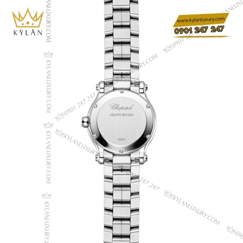 Đồng hồ Chopard Happy Sport mặt số trắng 278590-3002
