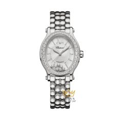 Đồng hồ Chopard Happy Sport thép vành kim 278602-3004