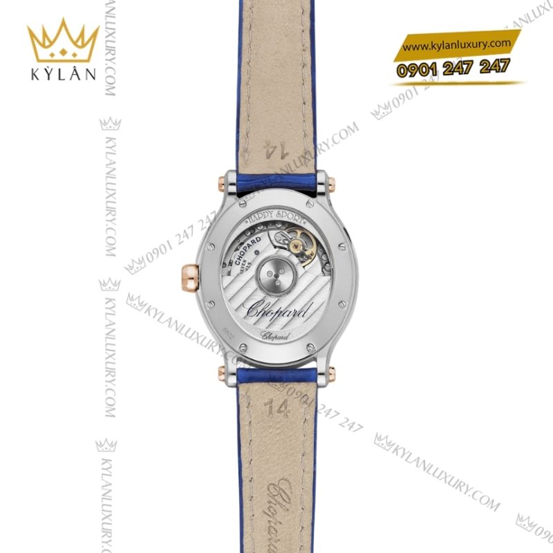 Đồng hồ Chopard Happy Sport mặt số bạc 278602-6001