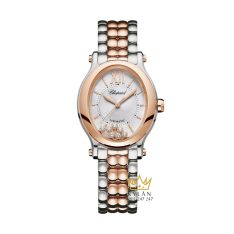 Đồng hồ Chopard Happy Sport demi vàng hồng 278602-6002