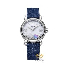 Đồng hồ Chopard Happy Sport mặt xà cừ trái tim 278608-3012