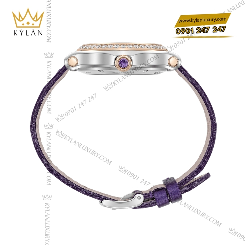 Kỳ Lân Luxury chopard happy sport 278608 6012 xa xu tim 3 Đồng hồ Chopard Happy Sport xà cừ tím 278608-6012