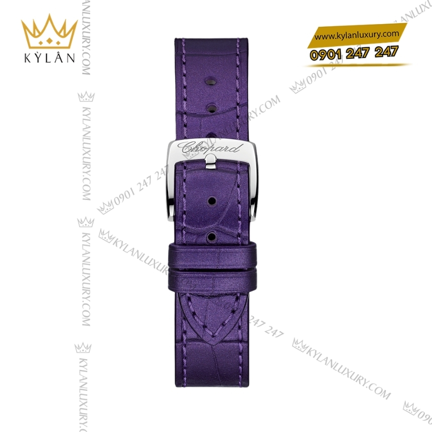 Kỳ Lân Luxury chopard happy sport 278608 6012 xa xu tim 4 Đồng hồ Chopard Happy Sport xà cừ tím 278608-6012