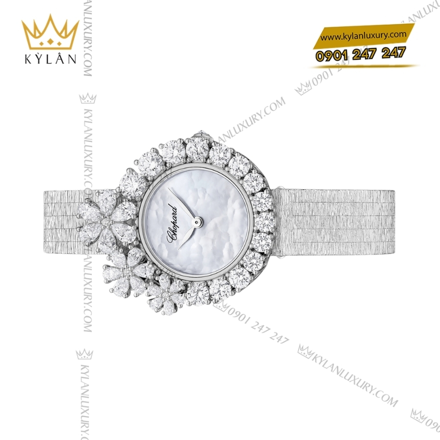 Kỳ Lân Luxury chopard lheure du diamant 10a065 1100 4 Đồng hồ Chopard L'Heure du Diamant kim cương 10A065-1100