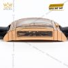 Đồng hồ Corum Golden Bridge vàng hồng custom vành kim vuông