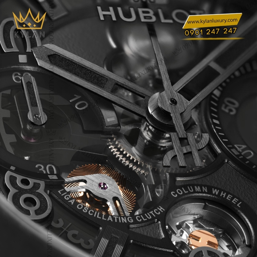 Kỳ Lân Luxury hublot big bang reloaded all black 44mm 2 Đồng hồ Hublot Big Bang Reloaded All Black 44mm