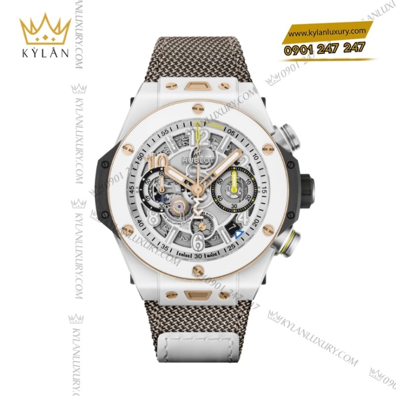 Đồng hồ Hublot Big Bang Reloaded Kylian Mbappé White Ceramic 44mm