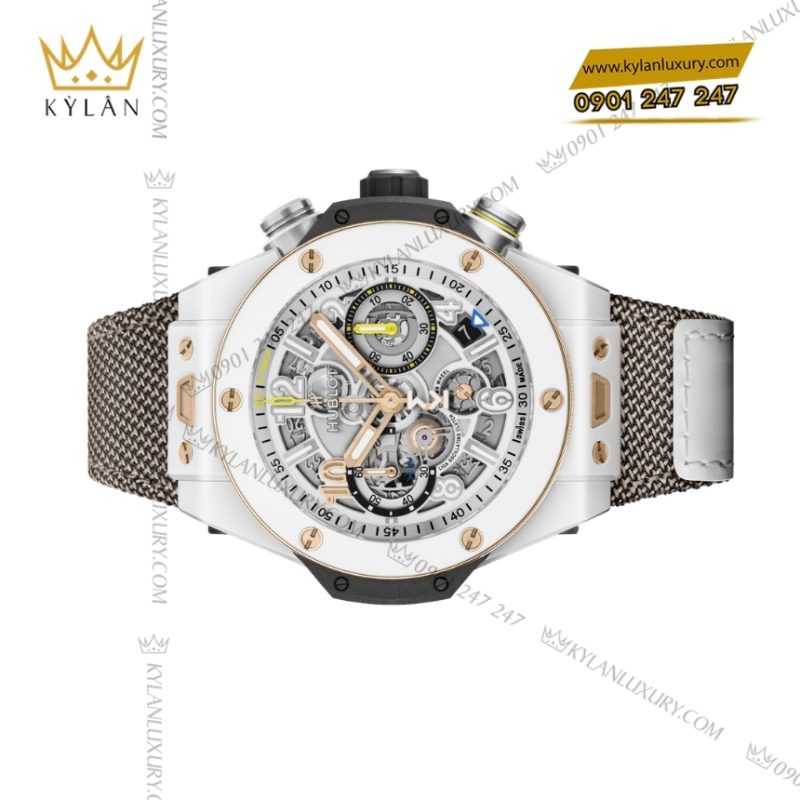 Đồng hồ Hublot Big Bang Reloaded Kylian Mbappé White Ceramic 44mm