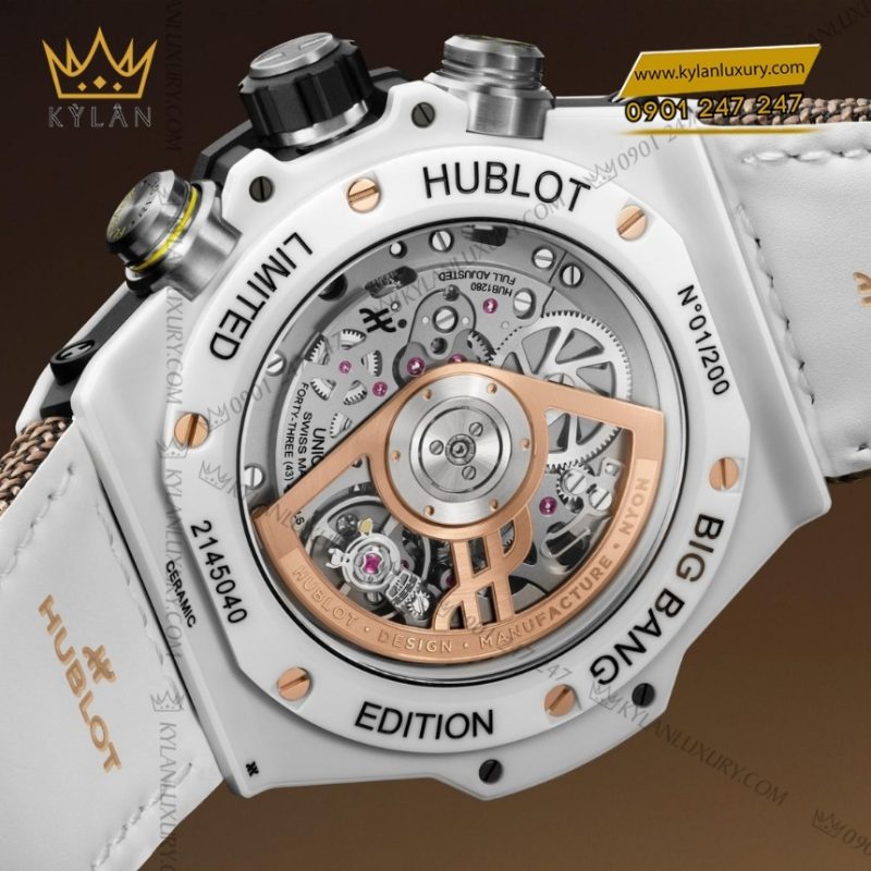 Đồng hồ Hublot Big Bang Reloaded Kylian Mbappé White Ceramic 44mm