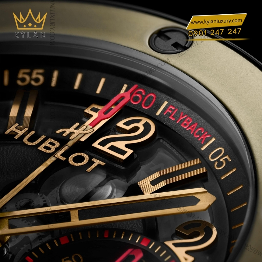 Kỳ Lân Luxury hublot big bang reloaded magic gold 44mm 2 Đồng hồ Hublot Big Bang Reloaded Magic Gold 44mm