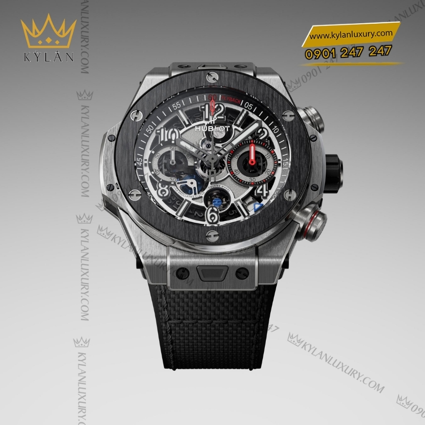 Kỳ Lân Luxury hublot big bang reloaded titanium ceramic 44mm 2 Đồng hồ Hublot Big Bang Reloaded Titanium Ceramic 44mm