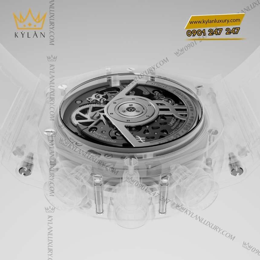 Kỳ Lân Luxury hublot big bang reloaded titanium ceramic 44mm 3 Đồng hồ Hublot Big Bang Reloaded Titanium Ceramic 44mm