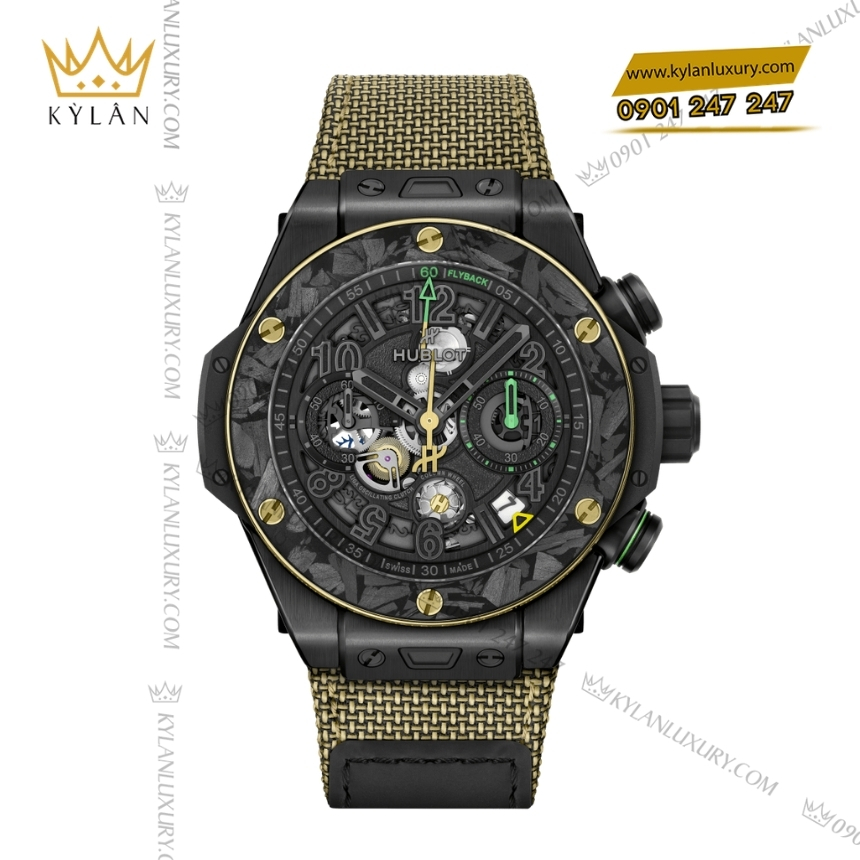 Kỳ Lân Luxury hublot big bang usain bolt 44mm 2 Đồng hồ Hublot Big Bang Reloaded Usain Bolt 44mm
