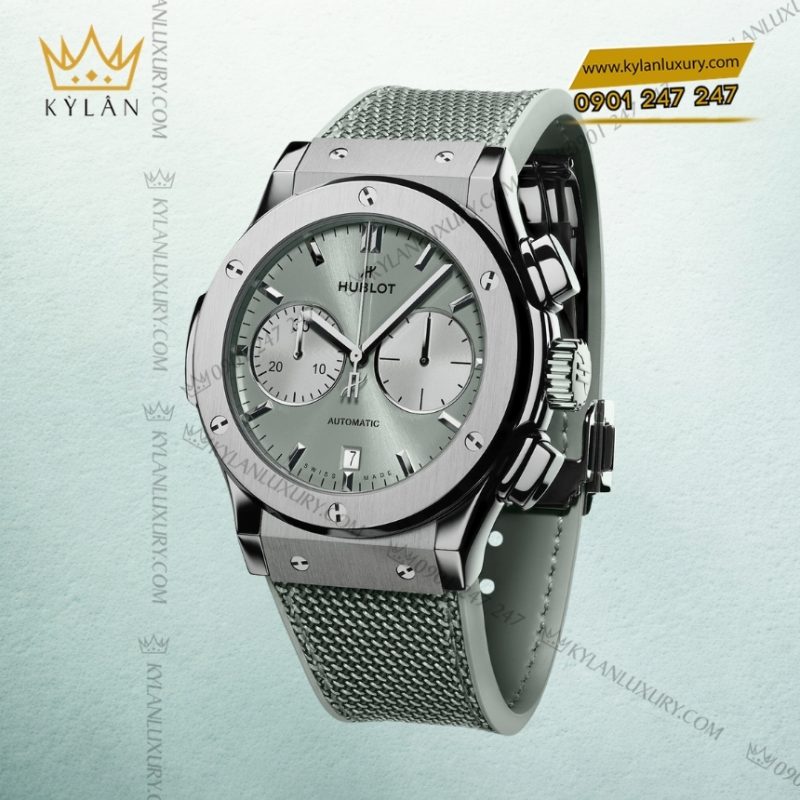 Đồng hồ Hublot Classic Fusion Chronograph Titanium Sage Green 45mm