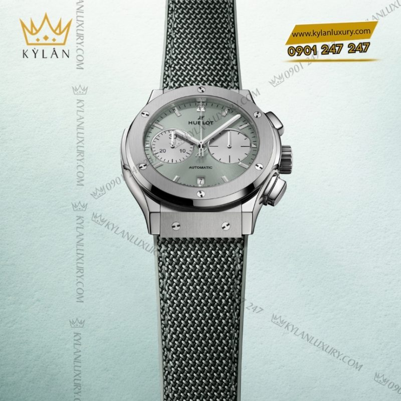 Đồng hồ Hublot Classic Fusion Chronograph Titanium Sage Green 45mm