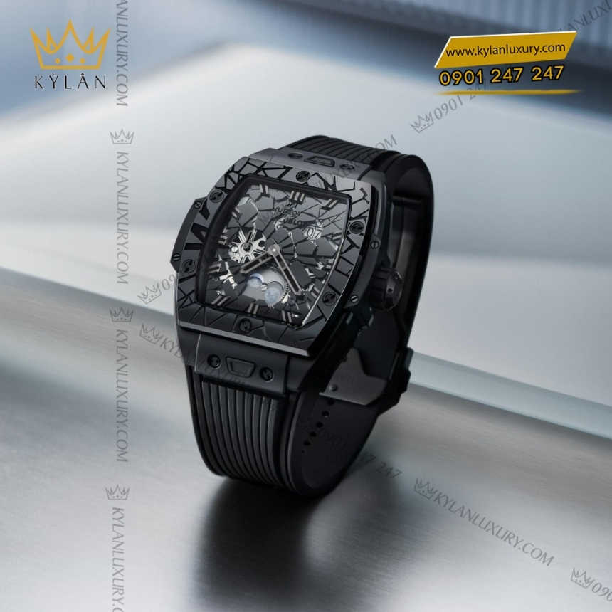Kỳ Lân Luxury hublot spirit of big bang impact all black 42mm 5 Đồng hồ Hublot Spirit of Big Bang Impact All Black 42mm