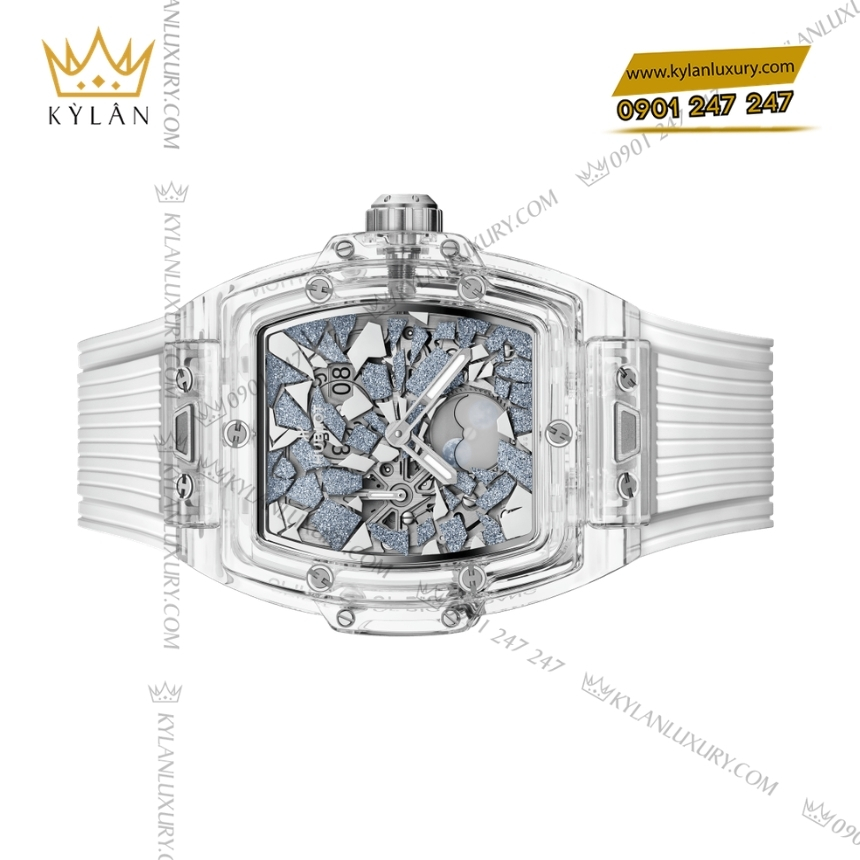 Kỳ Lân Luxury hublot spirit of big bang impact sapphire 42mm 4 Đồng hồ Hublot Spirit of Big Bang Impact Sapphire 42mm