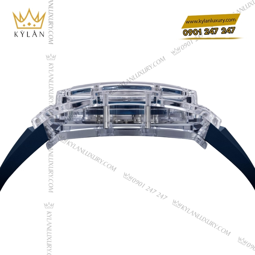 Kỳ Lân Luxury hublot spirit of big bang sapphire blue 42mm 4 Đồng hồ Hublot Spirit of Big Bang Sapphire Blue 42mm