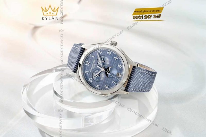 Đồng hồ Patek Philippe Complications mặt số xanh xám 4946G-001
