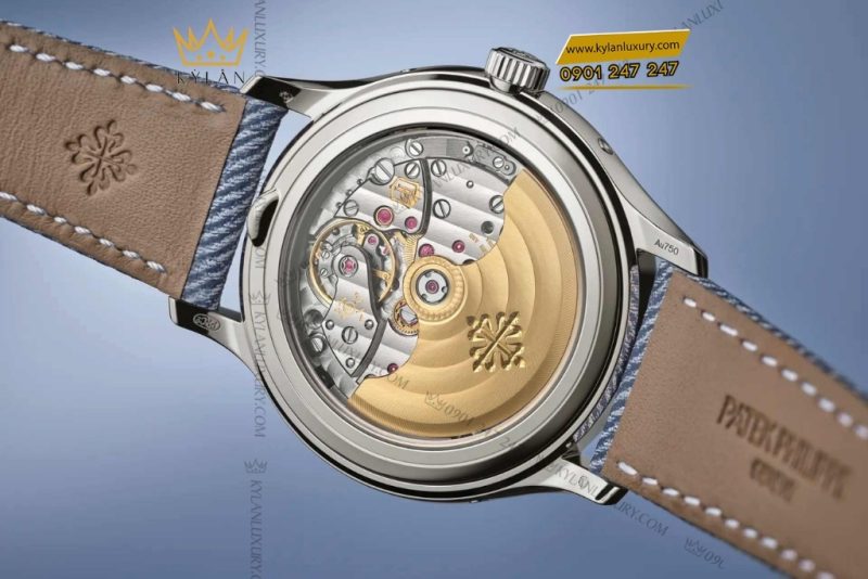 Đồng hồ Patek Philippe Complications mặt số xanh xám 4946G-001