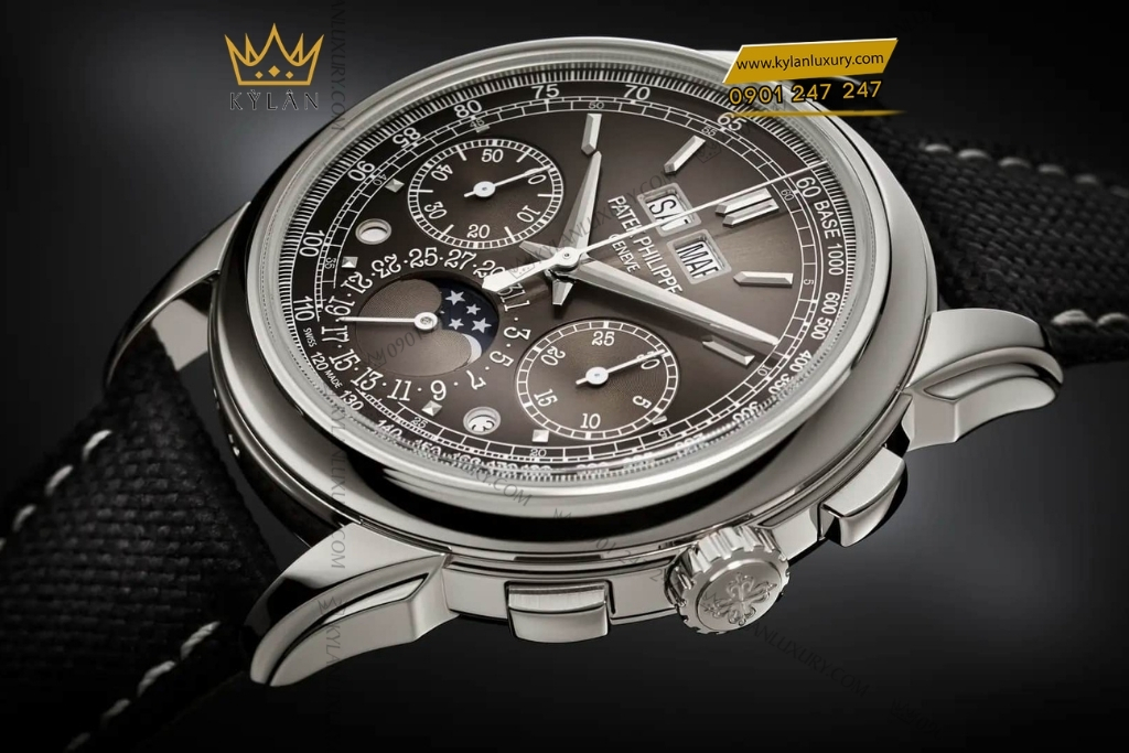 Kỳ Lân Luxury patek philippe 5270p 015 grand complications 4 Đồng hồ Patek Philippe Grand Complications mặt số xám than 5270P-015