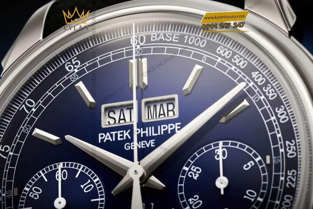 Kỳ Lân Luxury patek philippe 5270p 016 grand complications 2 Đồng hồ Patek Philippe Grand Complications mặt số xanh 5270P-016
