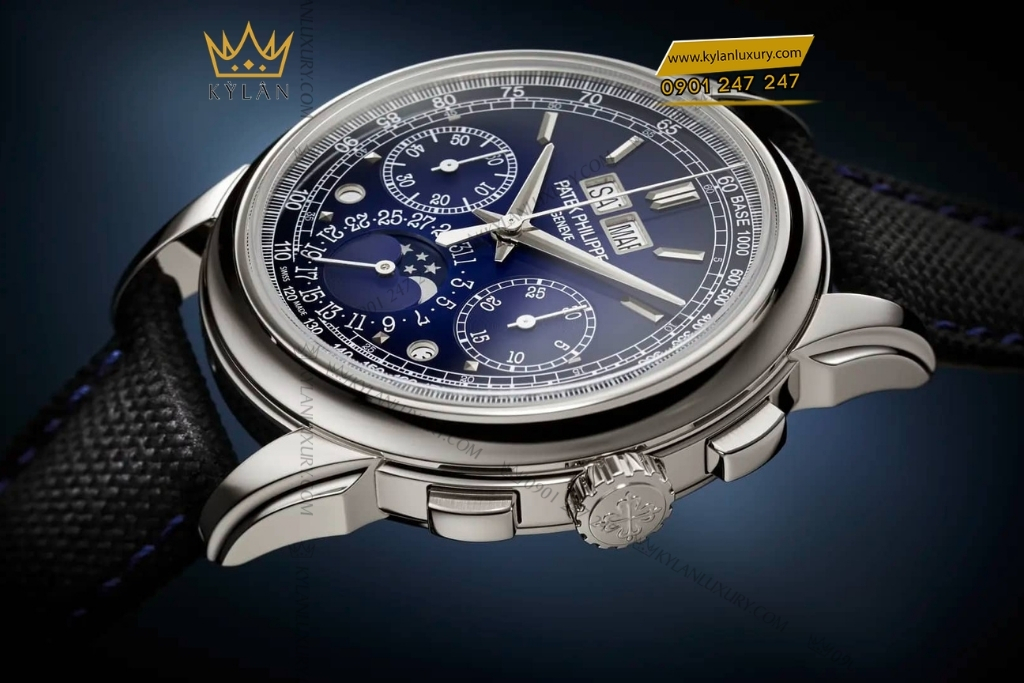 Kỳ Lân Luxury patek philippe 5270p 016 grand complications 4 Đồng hồ Patek Philippe Grand Complications mặt số xám than 5270P-015