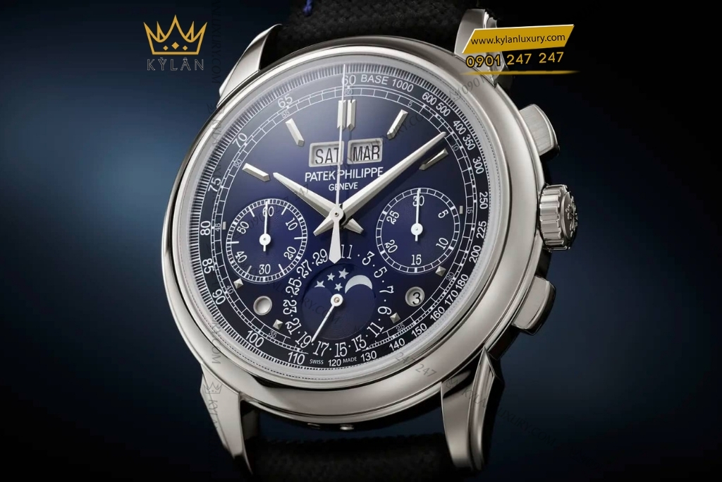 Kỳ Lân Luxury patek philippe 5270p 016 grand complications 5 Đồng hồ Patek Philippe Grand Complications mặt số xám than 5270P-015