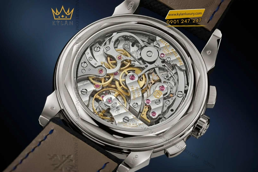 Kỳ Lân Luxury patek philippe 5270p 016 grand complications 8 Đồng hồ Patek Philippe Grand Complications mặt số xám than 5270P-015