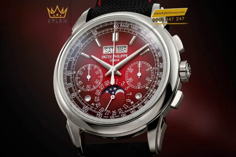 Đồng hồ Patek Philippe Grand Complications mặt số đỏ 5270P-017