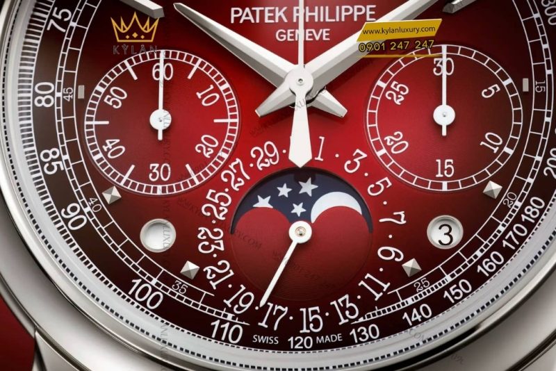Đồng hồ Patek Philippe Grand Complications mặt số đỏ 5270P-017