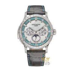 Đồng hồ Patek Philippe xà cừ đá quý xanh 5374/400P-001